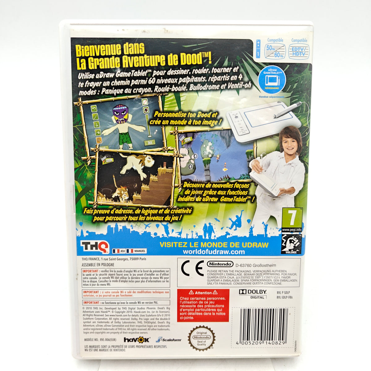 UDRAW: LA GRANDE AVENTURE - NINTENDO WII