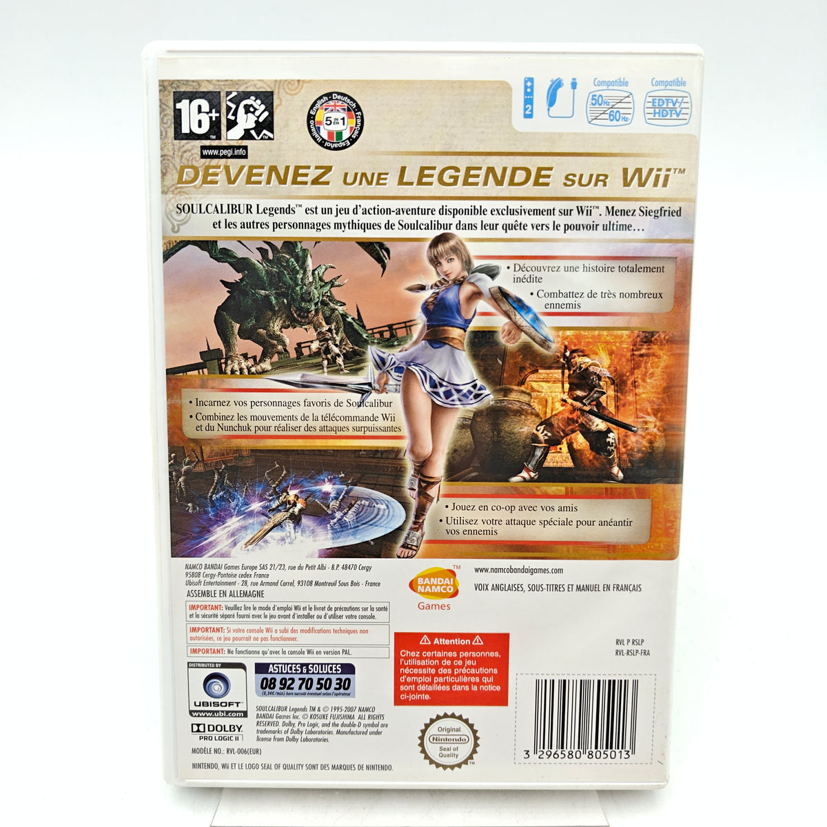 SOULCALIBUR LEGENDS - NINTENDO WII