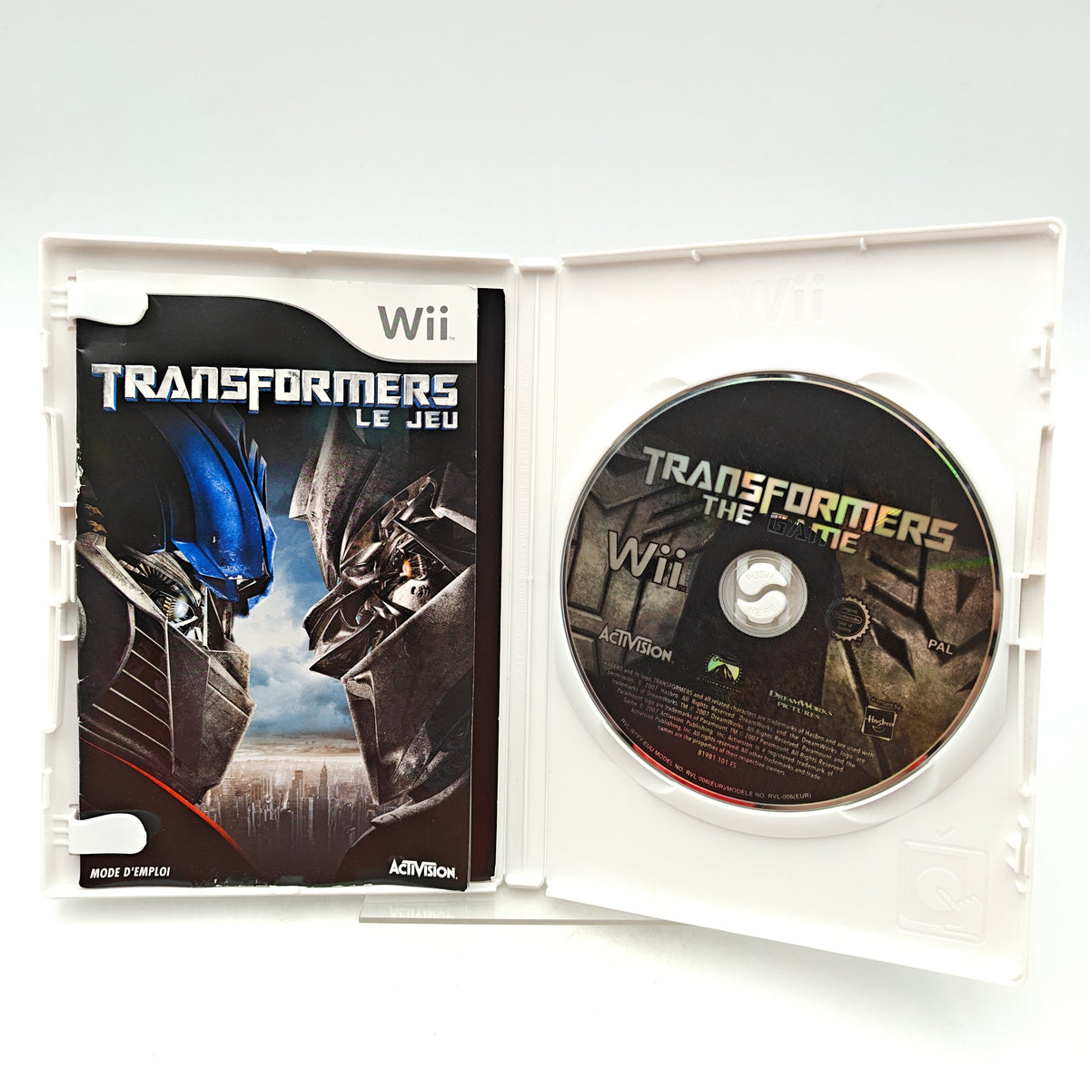 TRANSFORMERS : LE JEU - NINTENDO WII