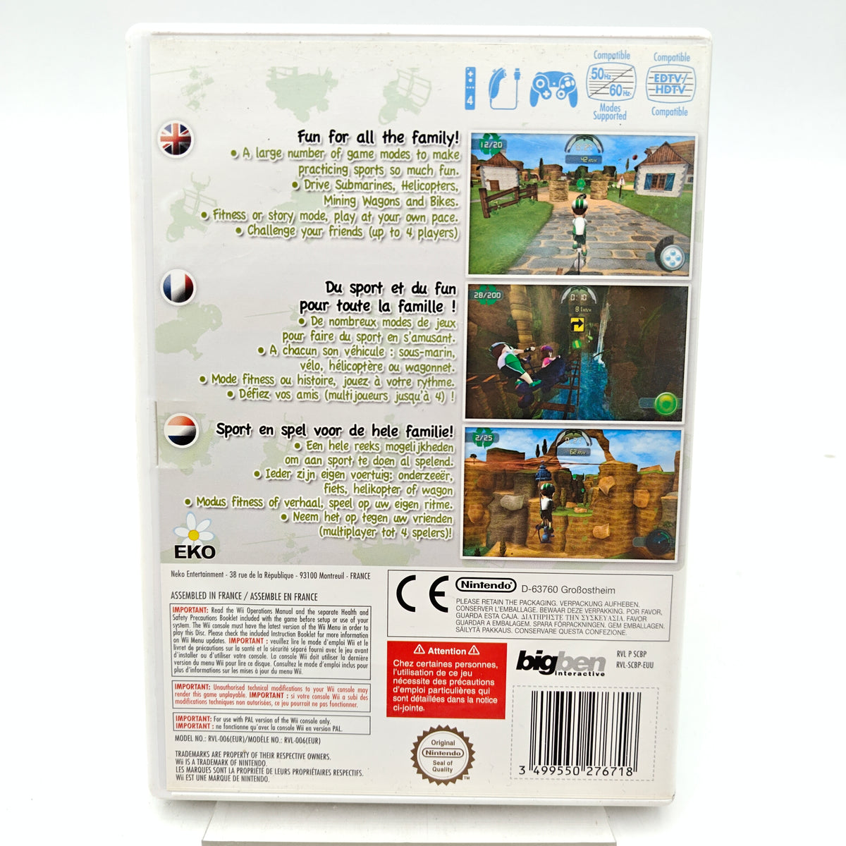 CYBERBIKE CYCLING SPORTS - NINTENDO WII