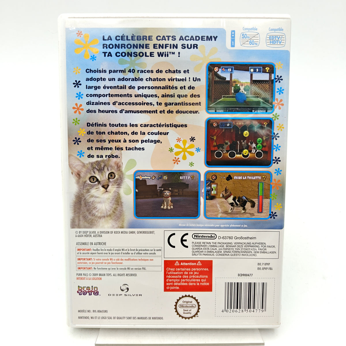 CATS ACADEMY - NINTENDO WII