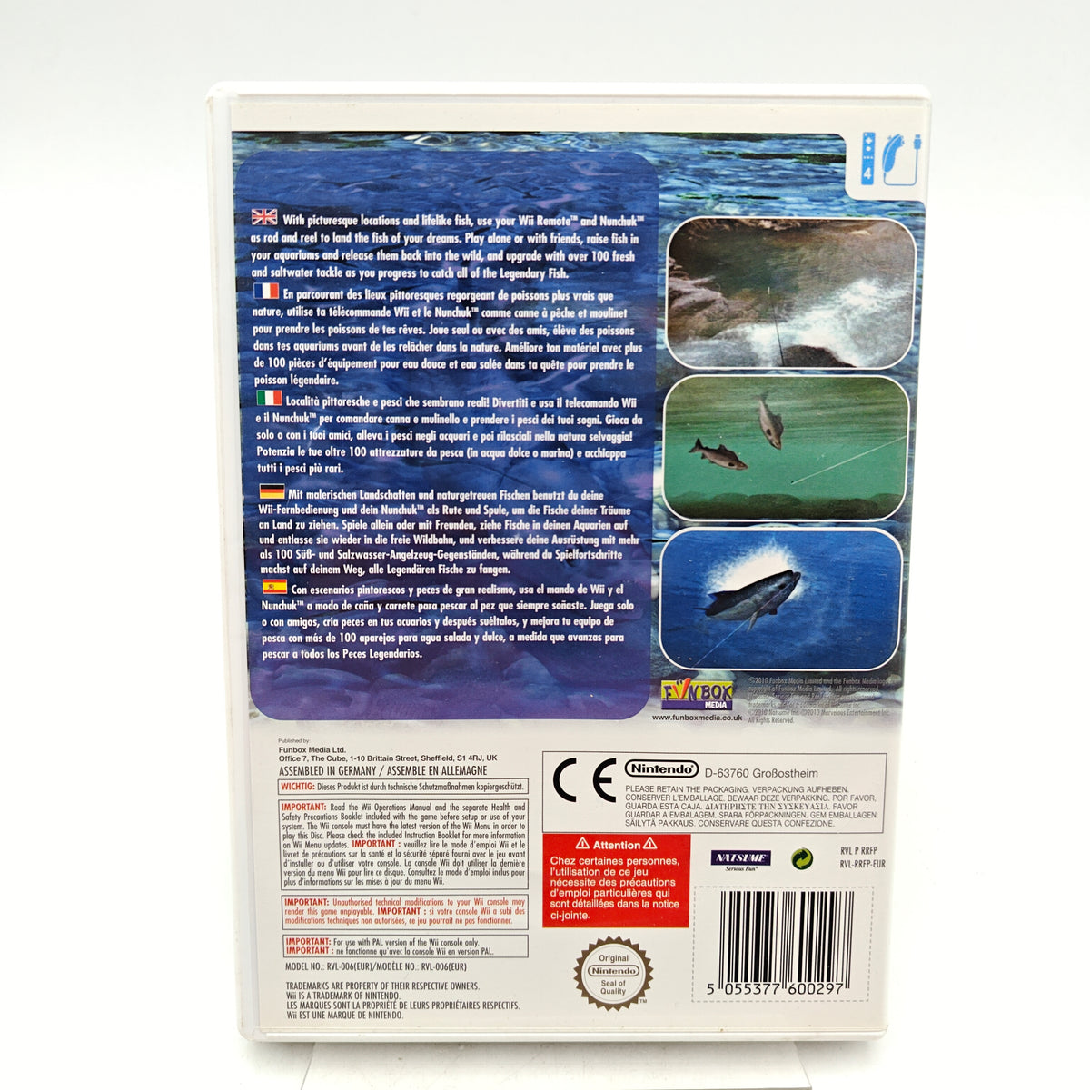 REEL FISHING: ANGLER'S DREAM - NINTENDO WII