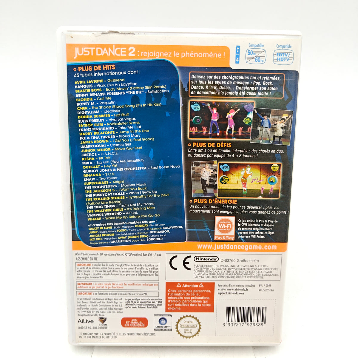 JUST DANCE 2 - NINTENDO WII
