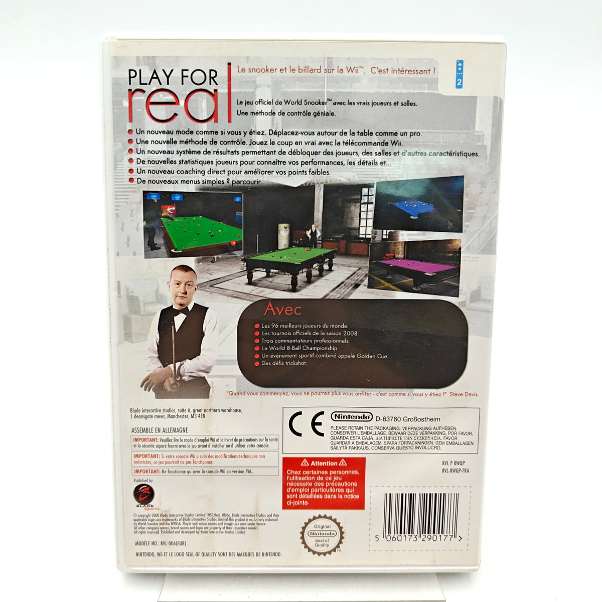 WSC REAL 08 - NINTENDO WII