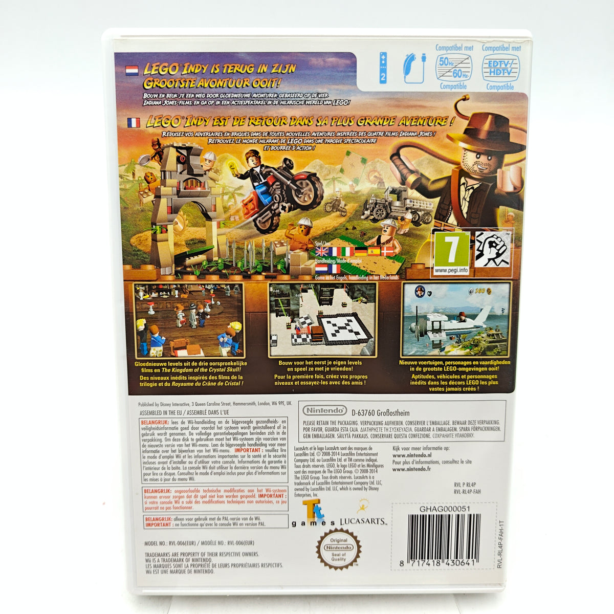 LEGO INDIANA JONES 2: L'AVENTURE CONTINUE - NINTENDO WII