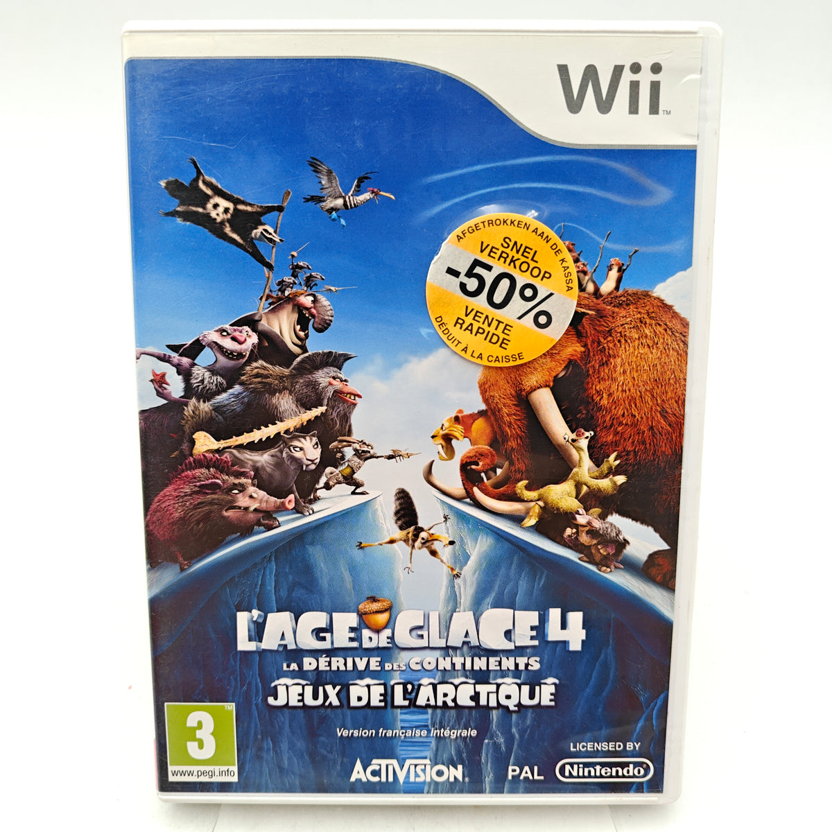 L'AGE DE GLACE 4 - NINTENDO WII