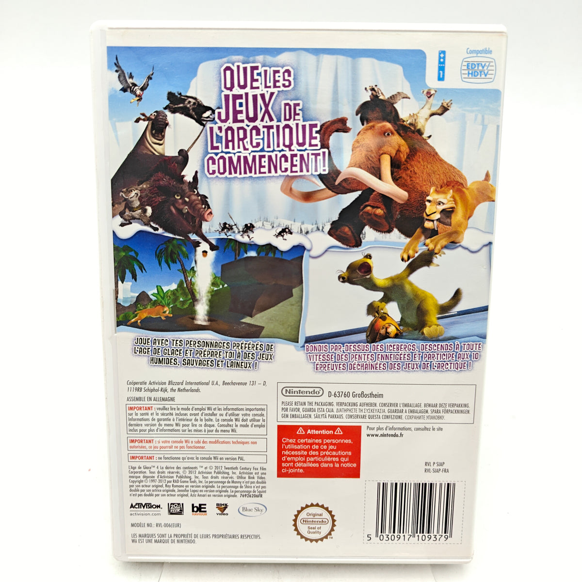 L'AGE DE GLACE 4 - NINTENDO WII
