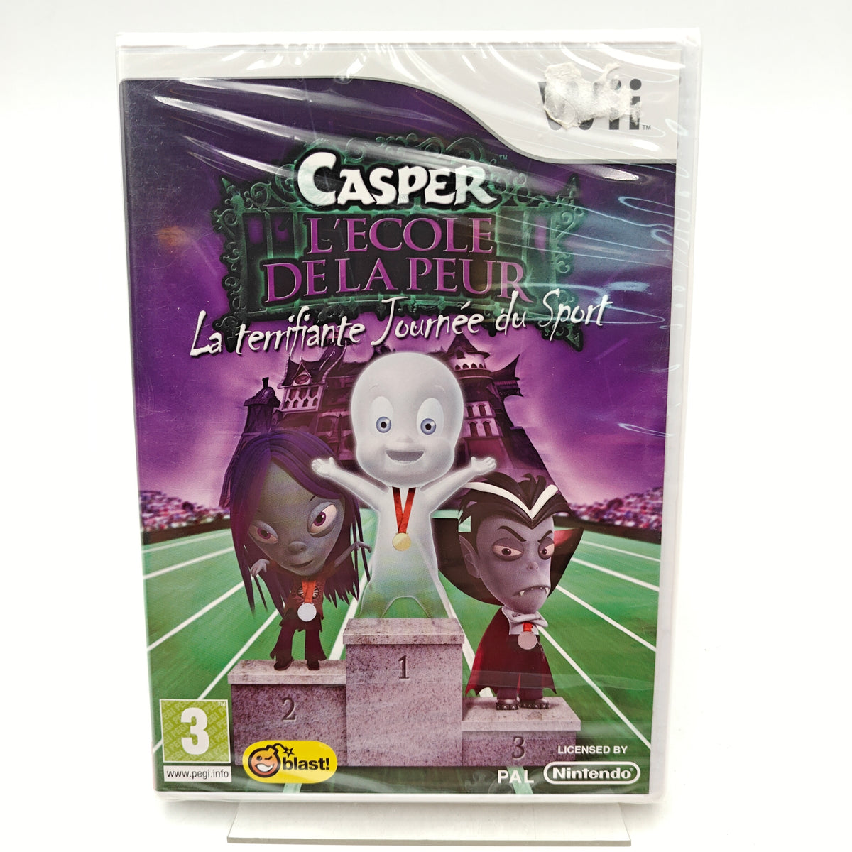 CASPER L'ÉCOLE DE LA PEUR : LA TERRIFIANTE JOURNÉE DU SPORT (NEUF) - NINTENDO WII