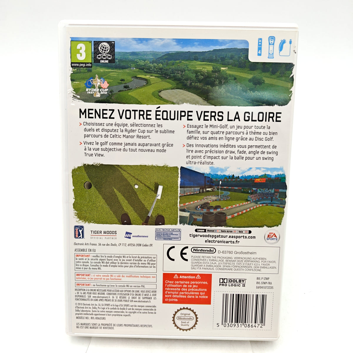 TIGER WOODS PGA TOUR 11 - NINTENDO WII