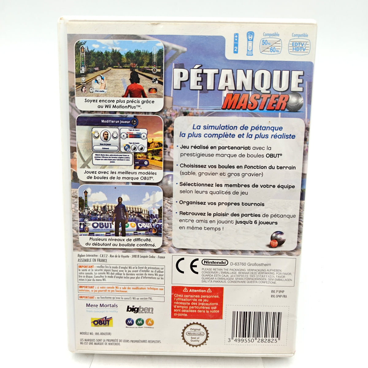 PÉTANQUE MASTER - NINTENDO WII