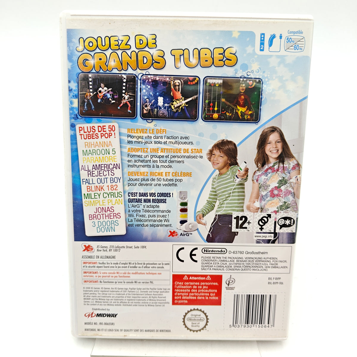 POPSTAR GUITAR - NINTENDO WII