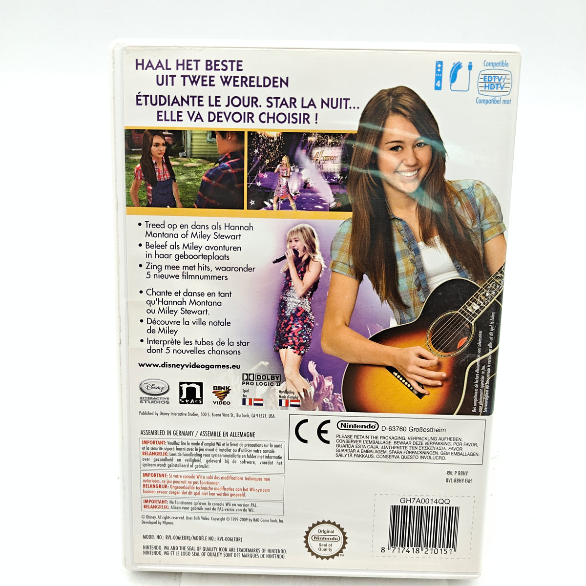 HANNAH MONTANA - NINTENDO WII