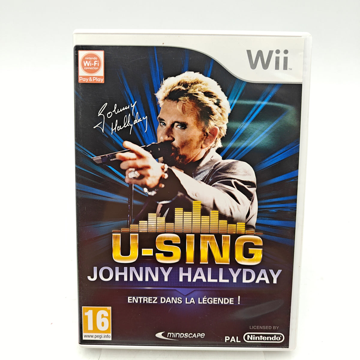 U-SING JOHNNY HALLYDAY - NINTENDO WII