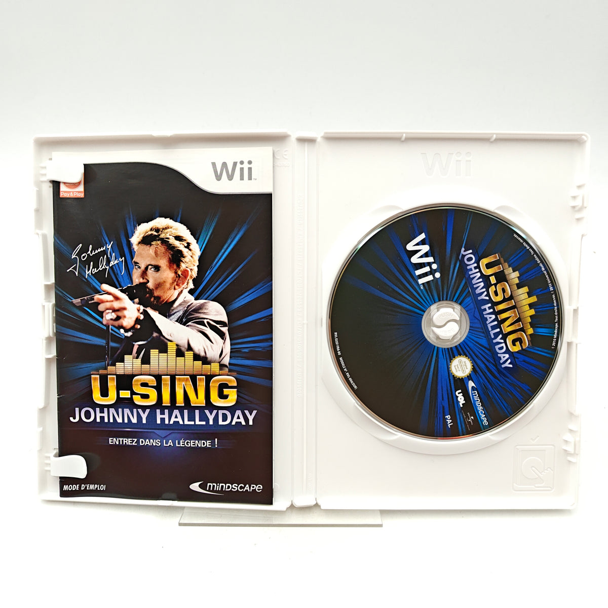 U-SING JOHNNY HALLYDAY - NINTENDO WII