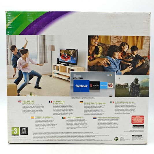 XBOX 360 PACK KINECT 4 GB