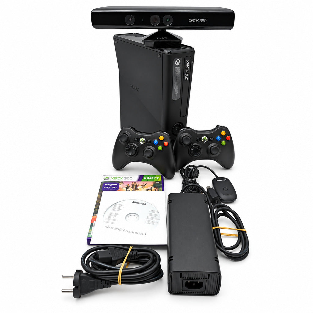 XBOX 360 PACK KINECT 4 GB