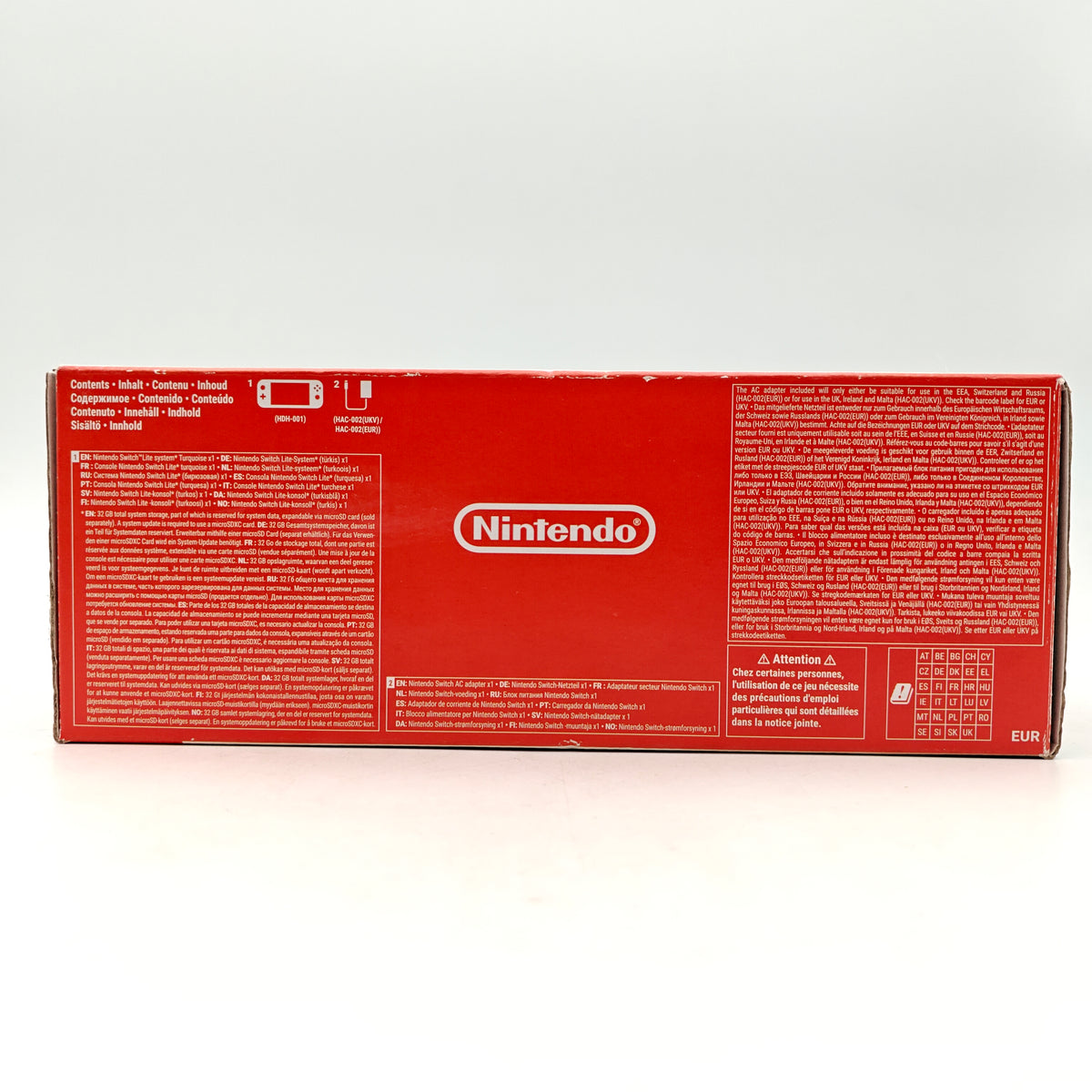 NINTENDO SWITCH LITE CYAN