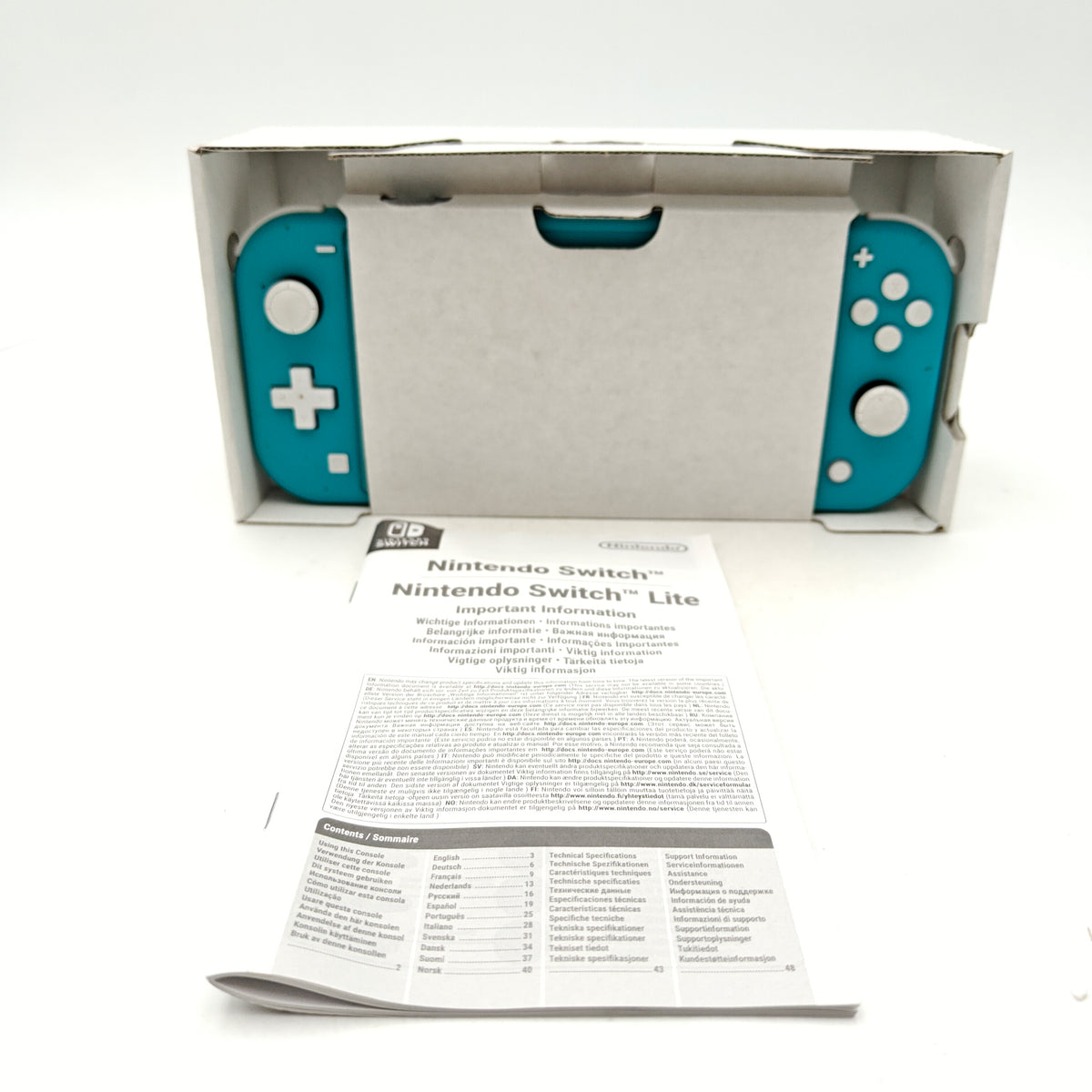 NINTENDO SWITCH LITE CYAN
