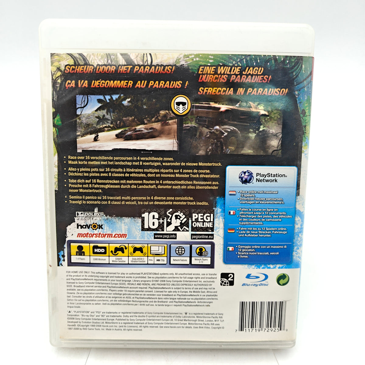 PLAYSTATION 3 80 GB – MOTORSTORM PACIFIC RIFT