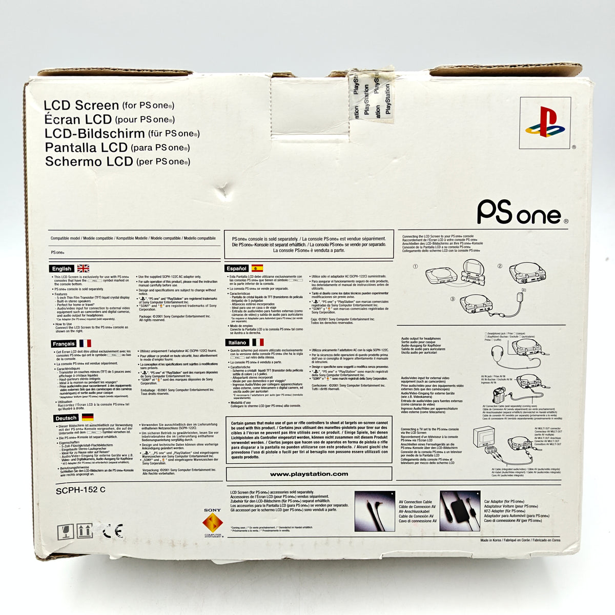 PS ONE LCD SCREEN
