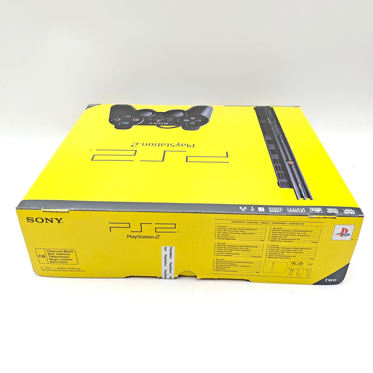 PLAYSTATION 2 SLIM NOIR