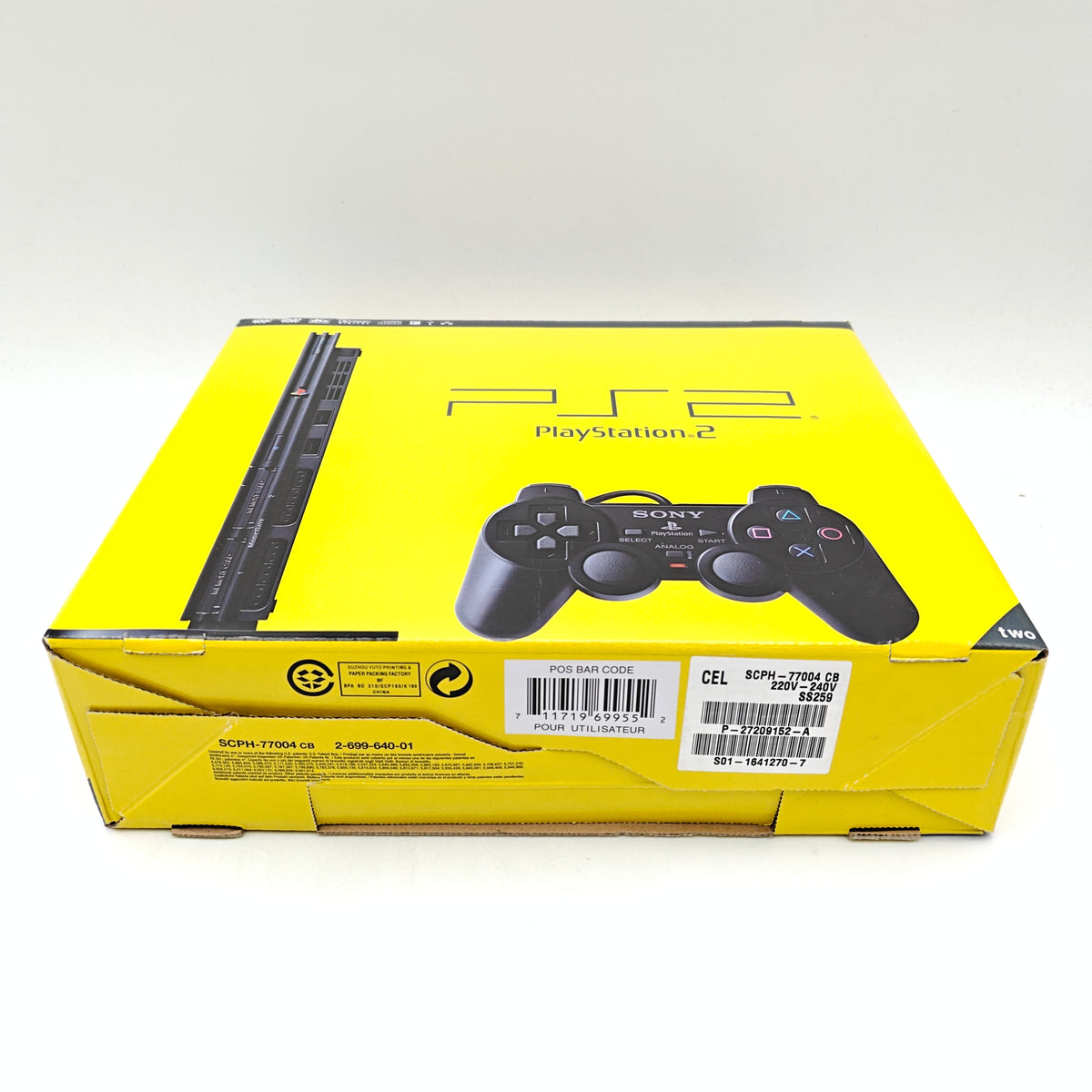 PLAYSTATION 2 SLIM NOIR