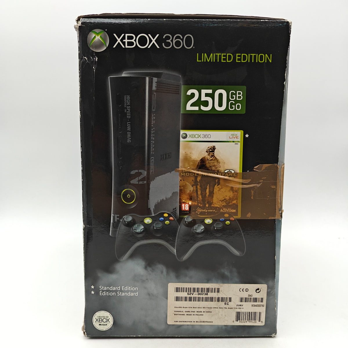 XBOX 360 LIMITED EDITION CALL OF DUTY: MODERN WARFARE 2 – 250 GB