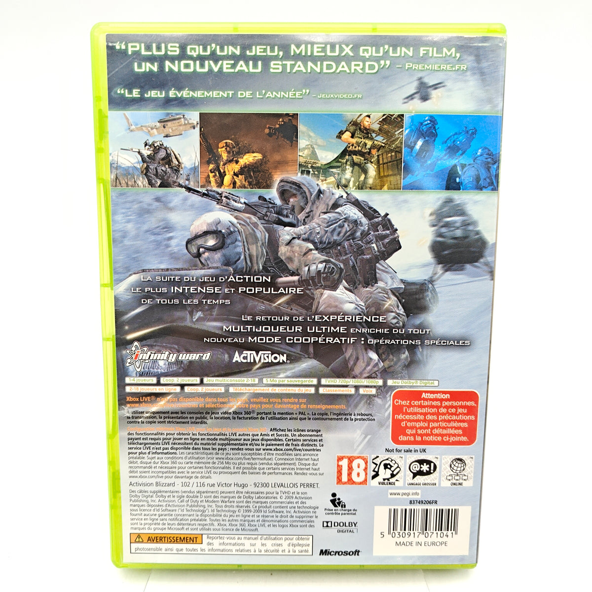 XBOX 360 LIMITED EDITION CALL OF DUTY: MODERN WARFARE 2 – 250 GB