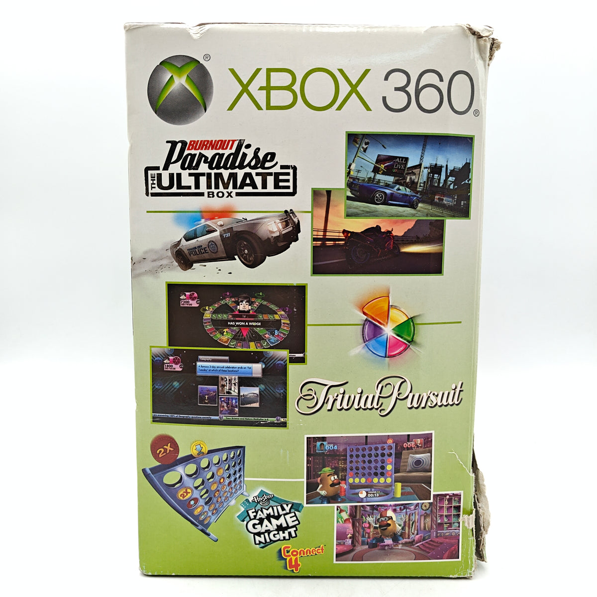 XBOX 360 – ÉDITION LIMITÉE BURNOUT PARADISE / TRIVIAL PURSUIT