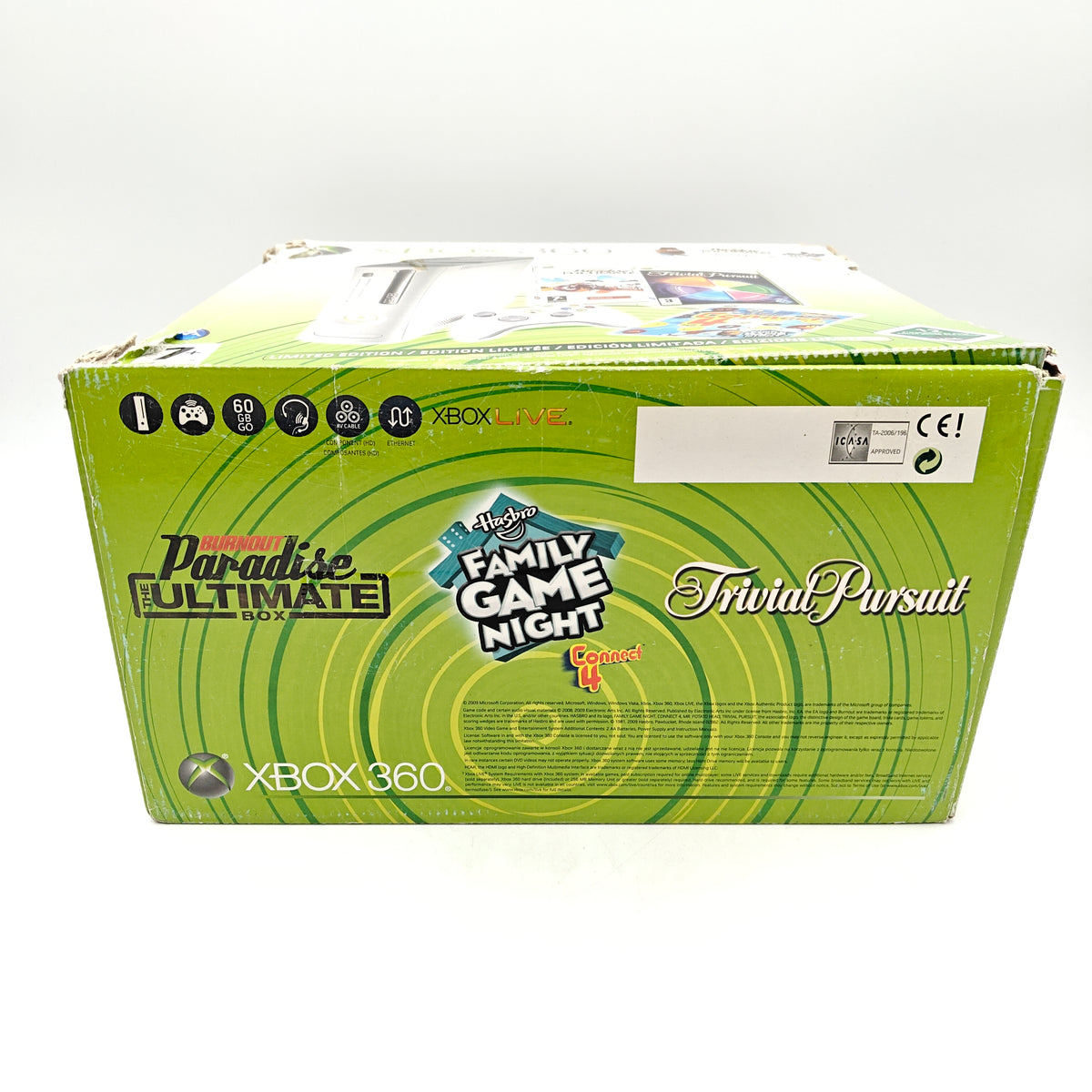 XBOX 360 – ÉDITION LIMITÉE BURNOUT PARADISE / TRIVIAL PURSUIT