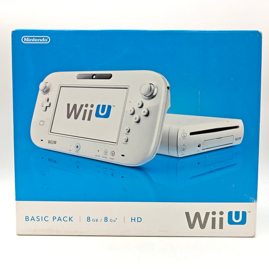 WII U BASIC BLANCHE PACK 8 GO