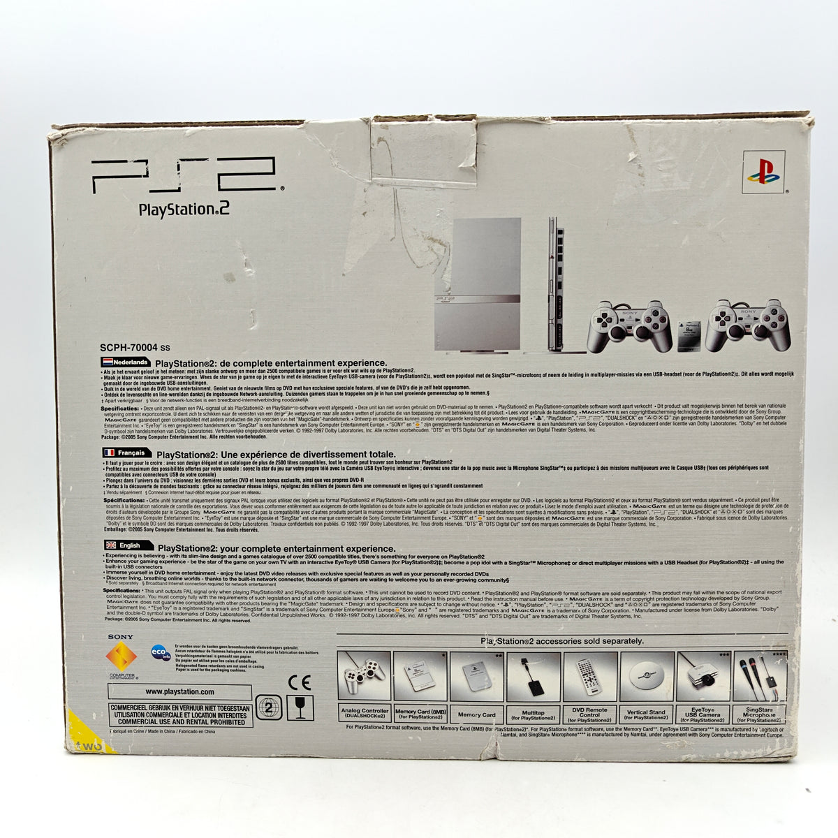 PLAYSTATION 2 STARTER PACK WRC4 PLATINUM