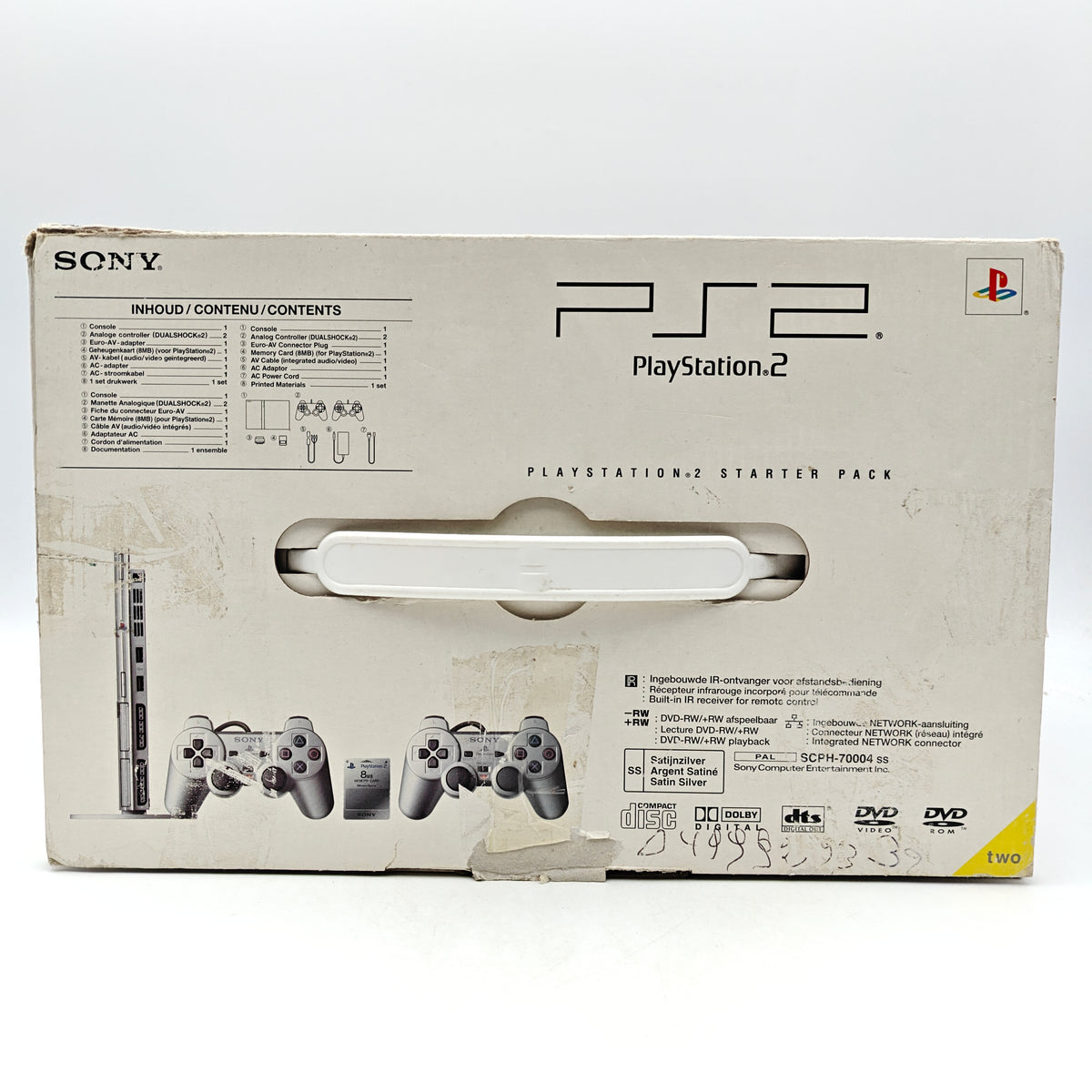 PLAYSTATION 2 STARTER PACK WRC4 PLATINUM