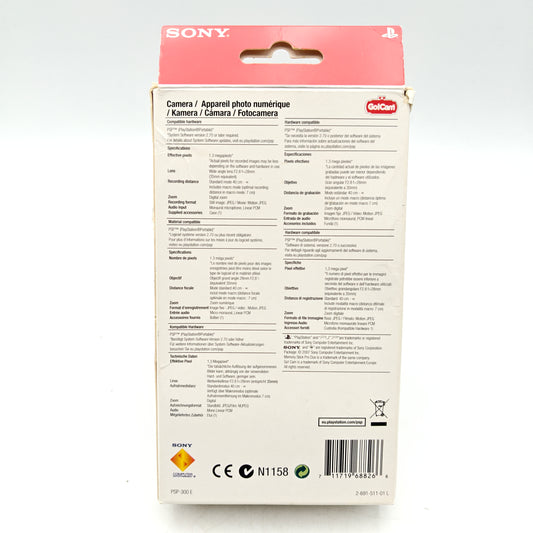 GO CAM – CAMÉRA PLAYSTATION PORTABLE