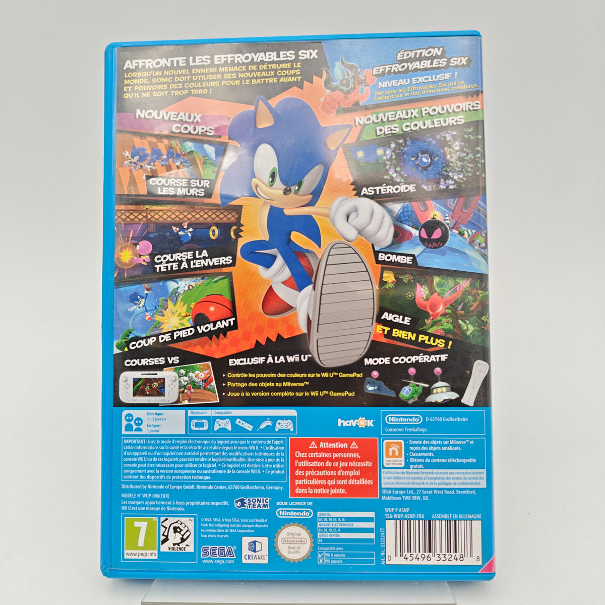 SONIC LOST WORLD - NINTENDO WII U