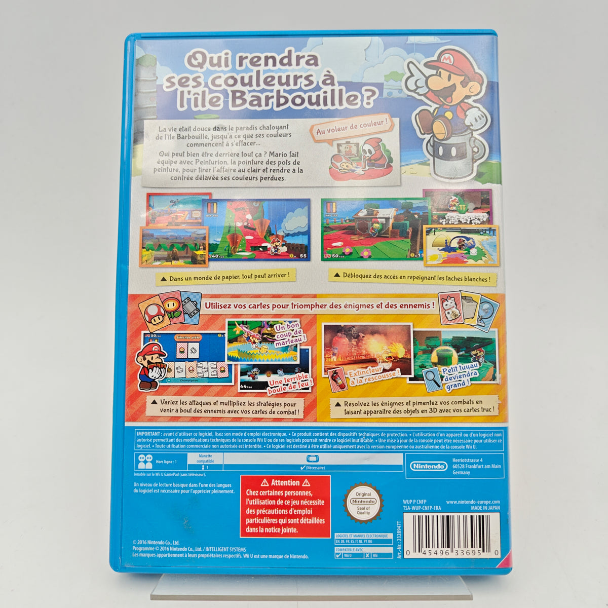 PAPER MARIO: COLOR SPLASH - NINTENDO WII U