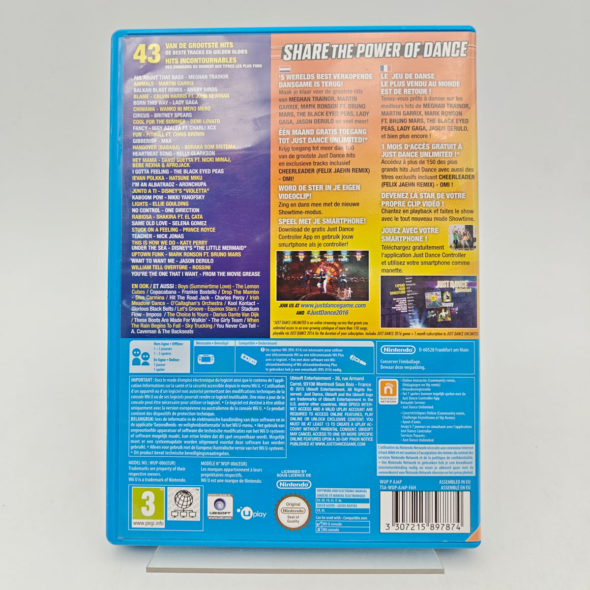 JUST DANCE 2016 - NINTENDO WII U