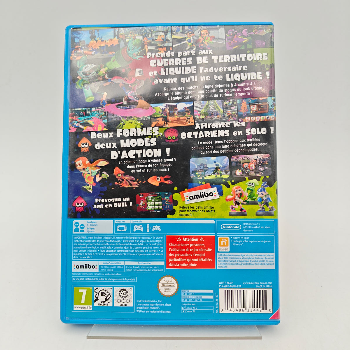 SPLATOON - NINTENDO WII U