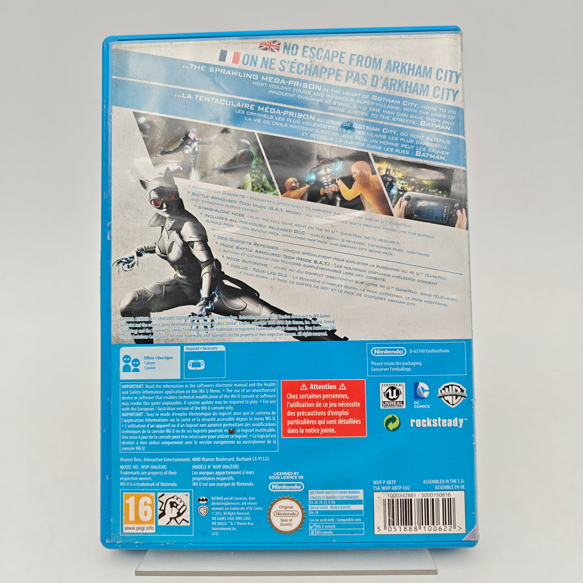 BATMAN: ARKHAM CITY – ARMOURED EDITION - NINTENDO WII U