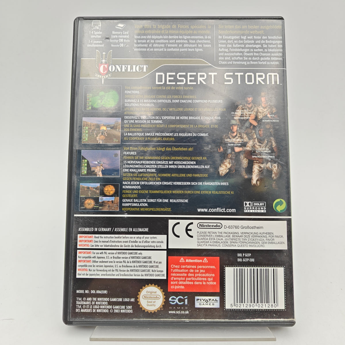 CONFLICT: DESERT STORM - GAMECUBE