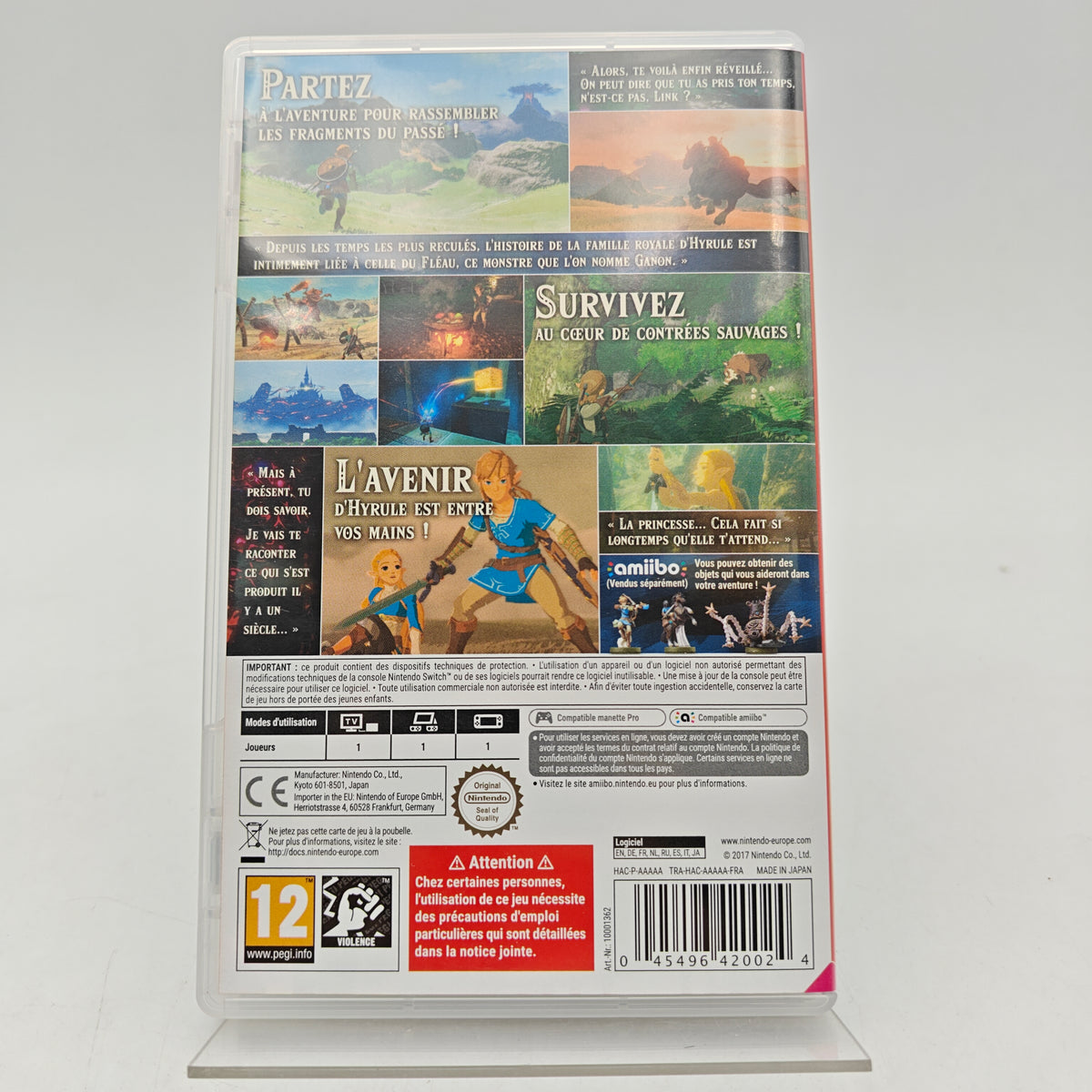 THE LEGEND OF ZELDA: BREATH OF THE WILD - NINTENDO SWITCH