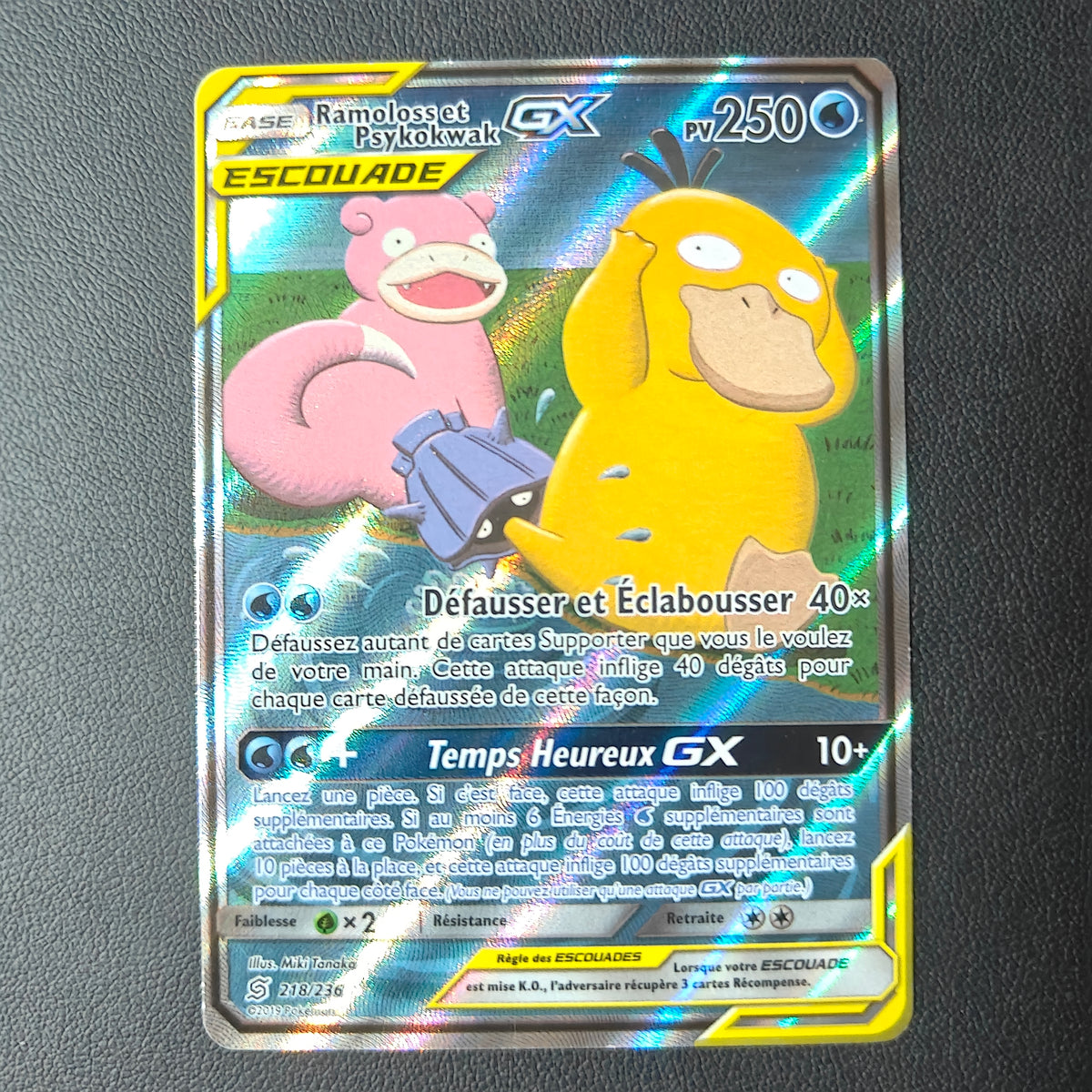 RAMOLOSS ET PSYKOKWAK GX (UNM 218)