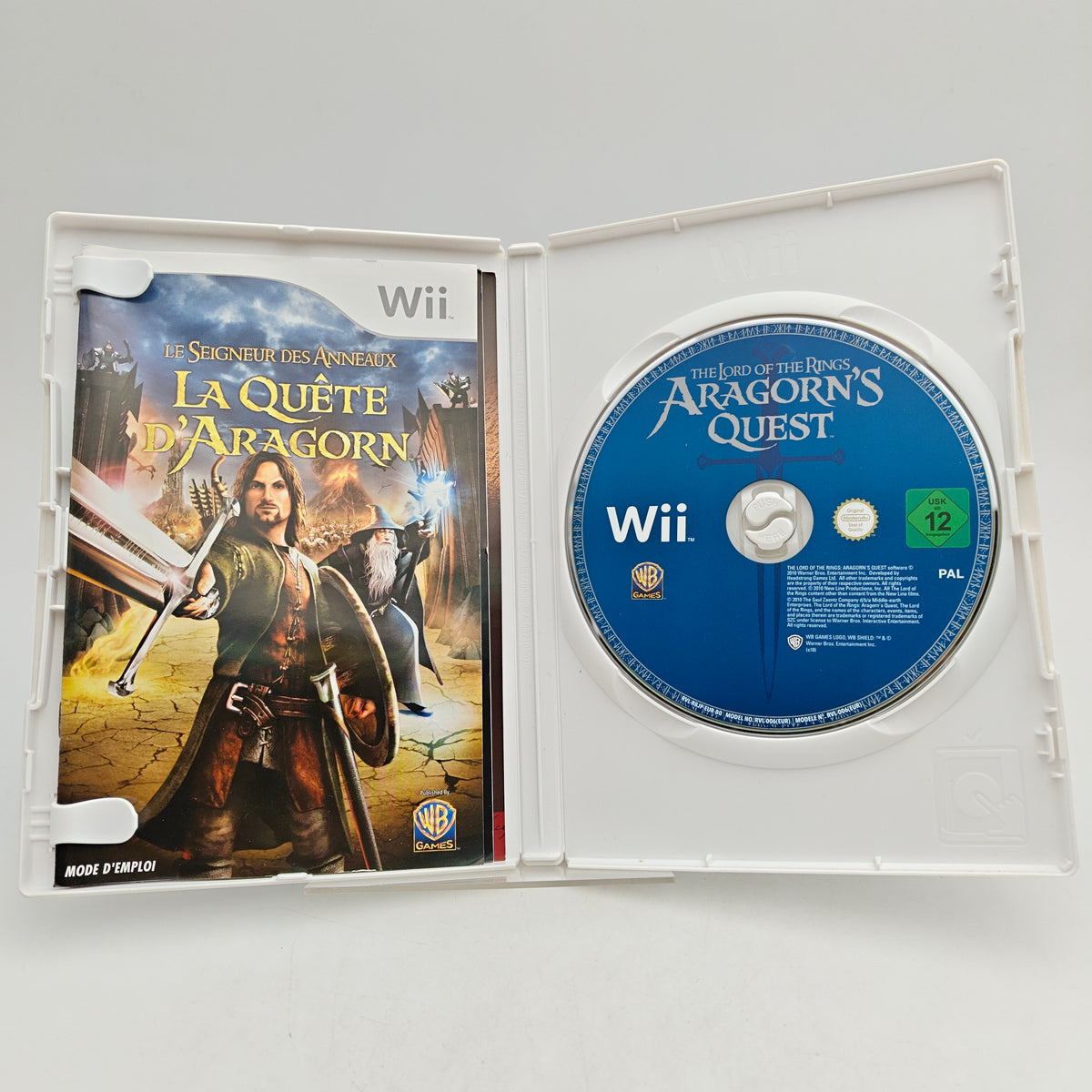 LE SEIGNEUR DES ANNEAUX : LA QUÊTE D'ARAGORN - NINTENDO WII