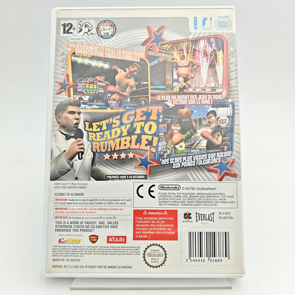 READY 2 RUMBLE REVOLUTION - NINTENDO WII