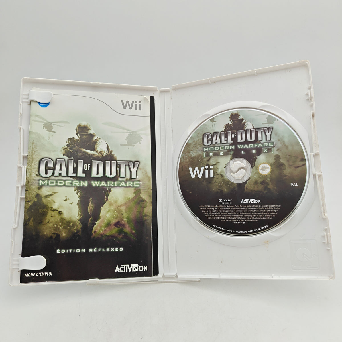 CALL OF DUTY: MODERN WARFARE – ÉDITION RÉFLEXES - NINTENDO WII