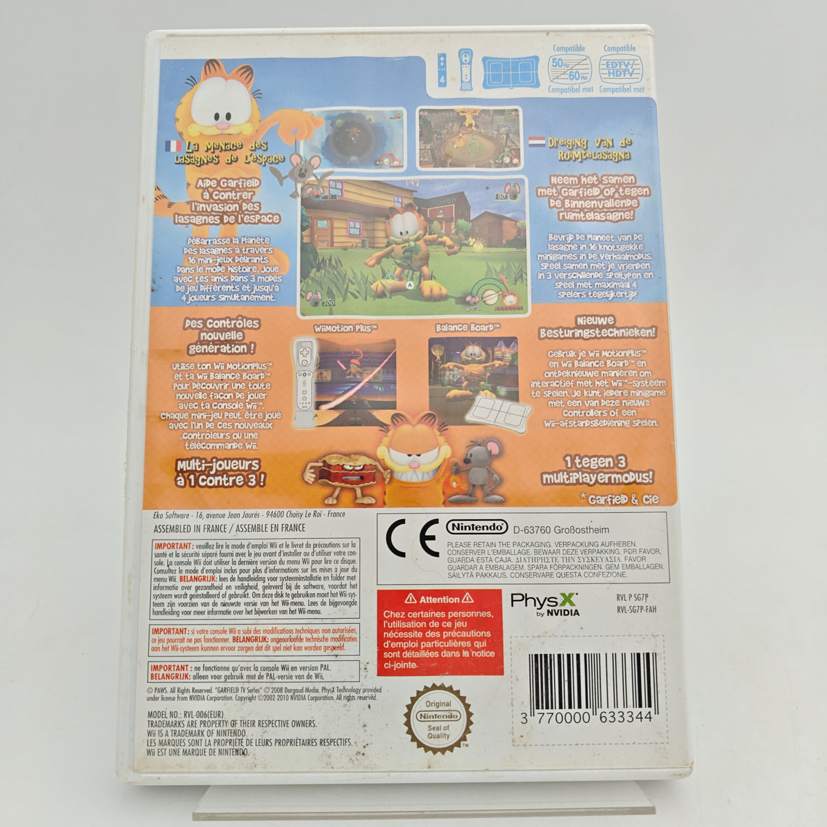 THE GARFIELD SHOW - NINTENDO WII