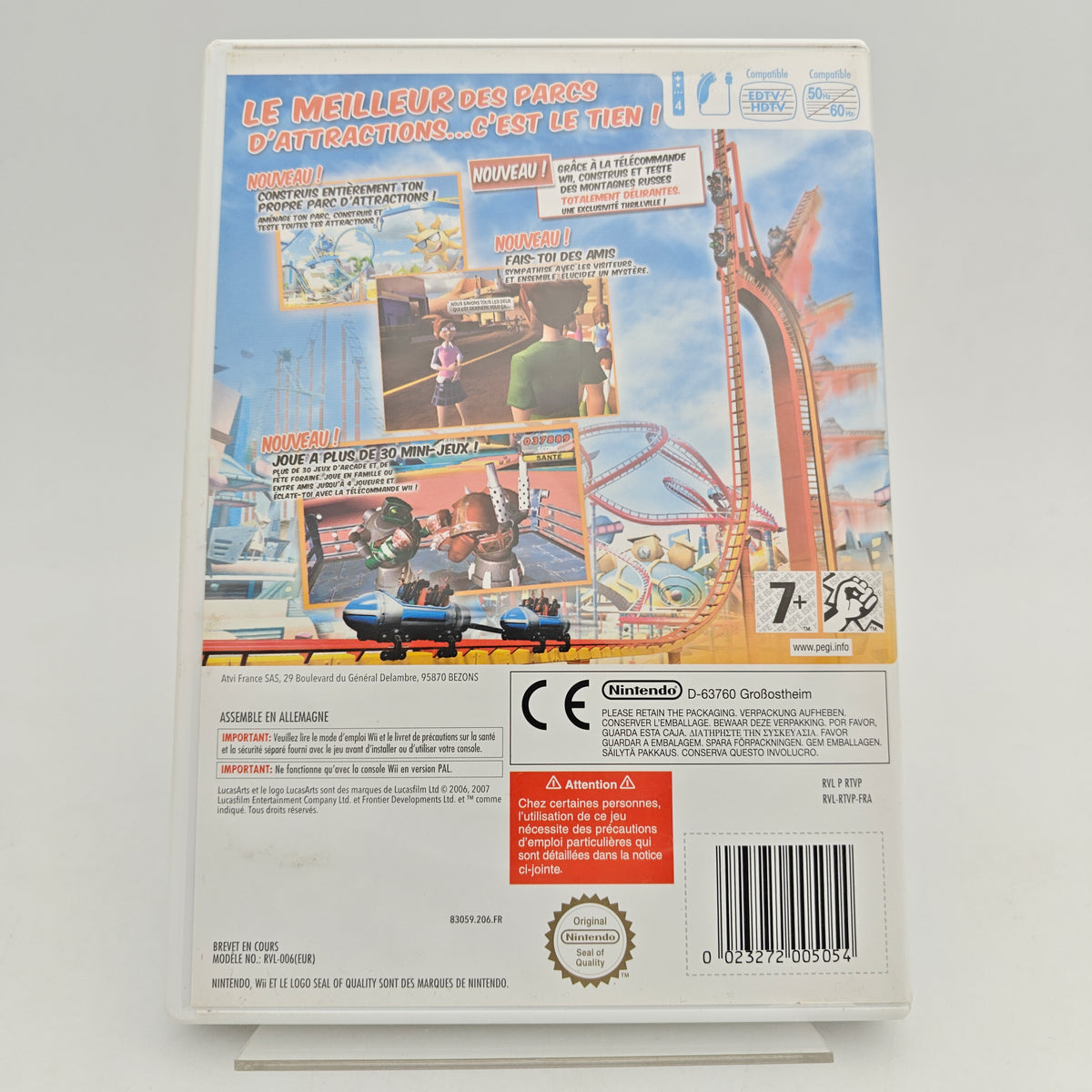 THRILLVILLE: LE PARC EN FOLIE - NINTENDO WII