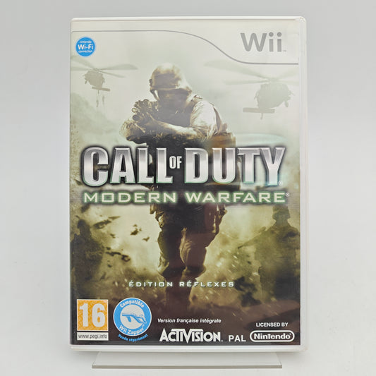 CALL OF DUTY: MODERN WARFARE – ÉDITION RÉFLEXES - NINTENDO WII