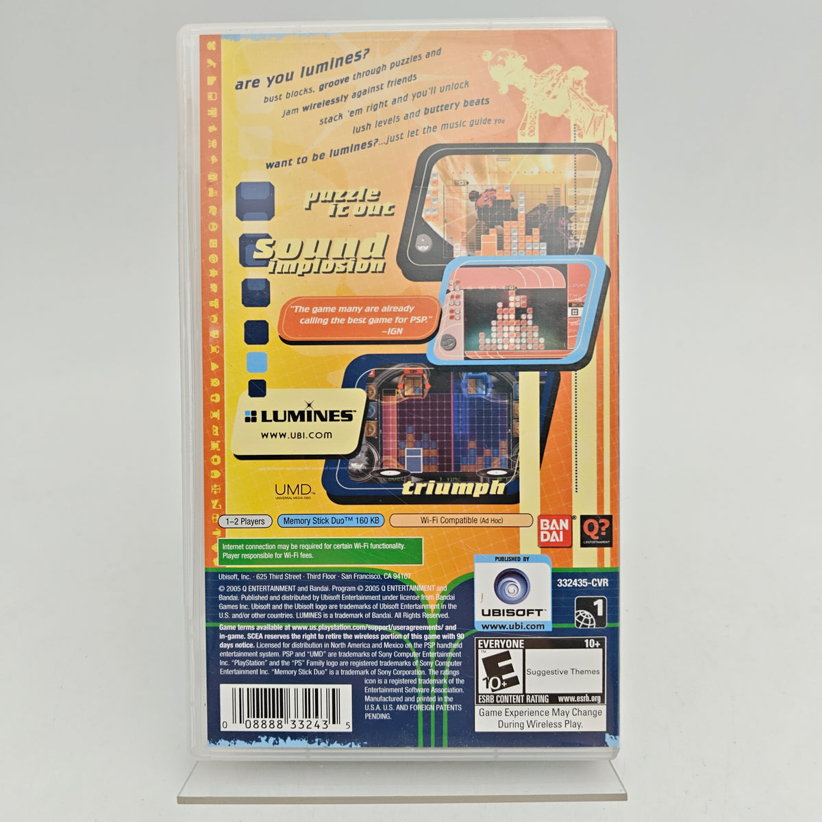 LUMINES - PLAYSTATION PORTABLE