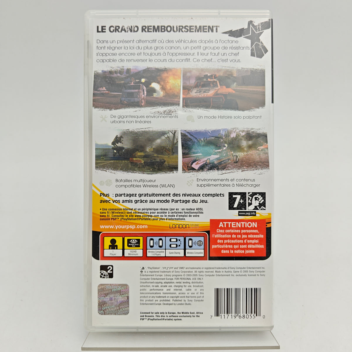 FIRED UP - PLAYSTATION PORTABLE